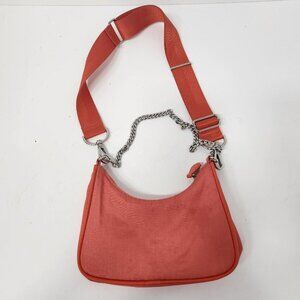 Urban Outfitters Bright Orange Bag Purse Convertible Athleisure Crossbody Chain‎